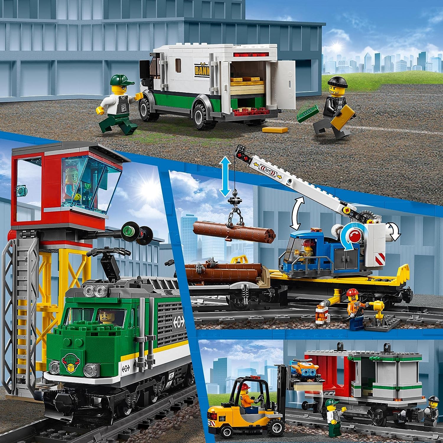 comparatif sets LEGO City