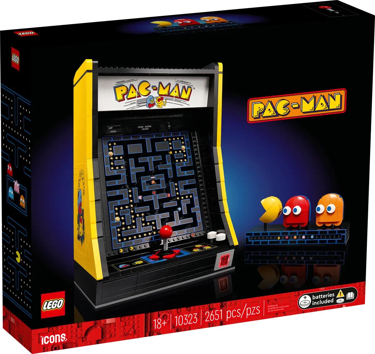 LEGO PAC-MAN 10323 - labyrinthe et mécanisme de jeu