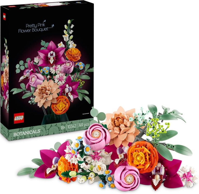 LEGO Botanicals Le Joli Bouquet de Fleurs Roses 10342 : Avis et test