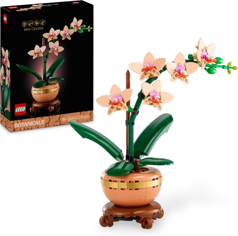 LEGO Botanicals L&rsquo;Orchidée Miniature 10343 : Avis et test