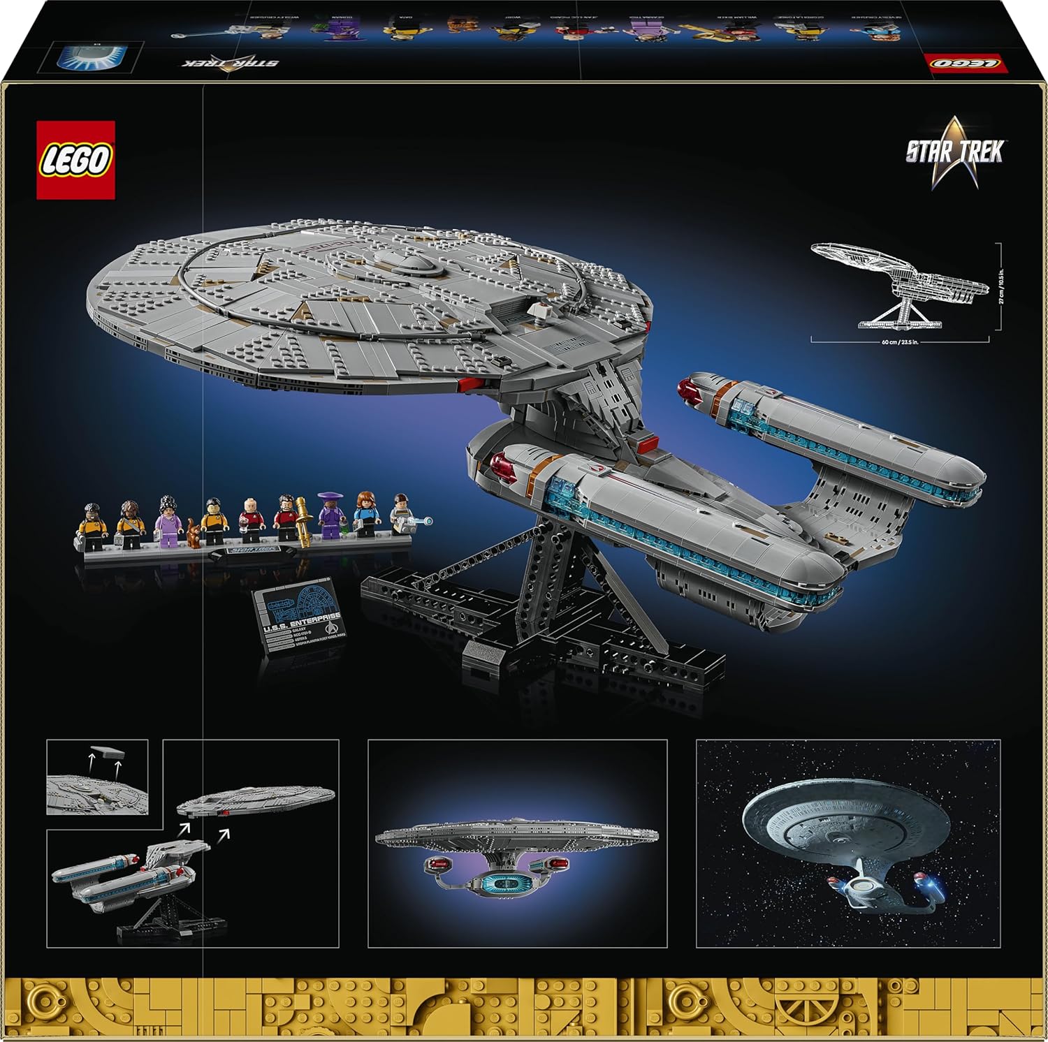 LEGO Star Trek Enterprise 10356 - mise en scène