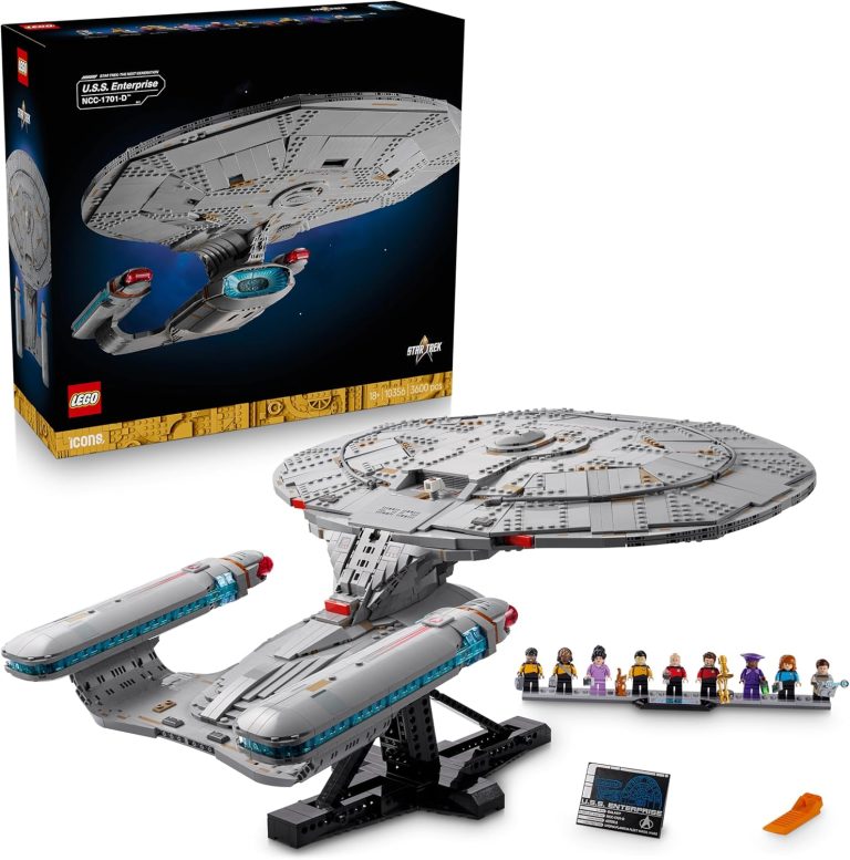 LEGO Icons Star Trek USS Enterprise NCC-1701-D 10356 : Avis et test