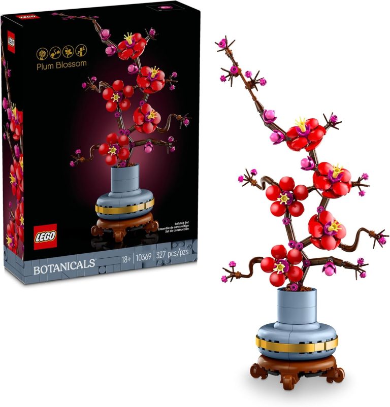 LEGO Botanicals Les Fleurs de Prunier 10369 : Avis et test