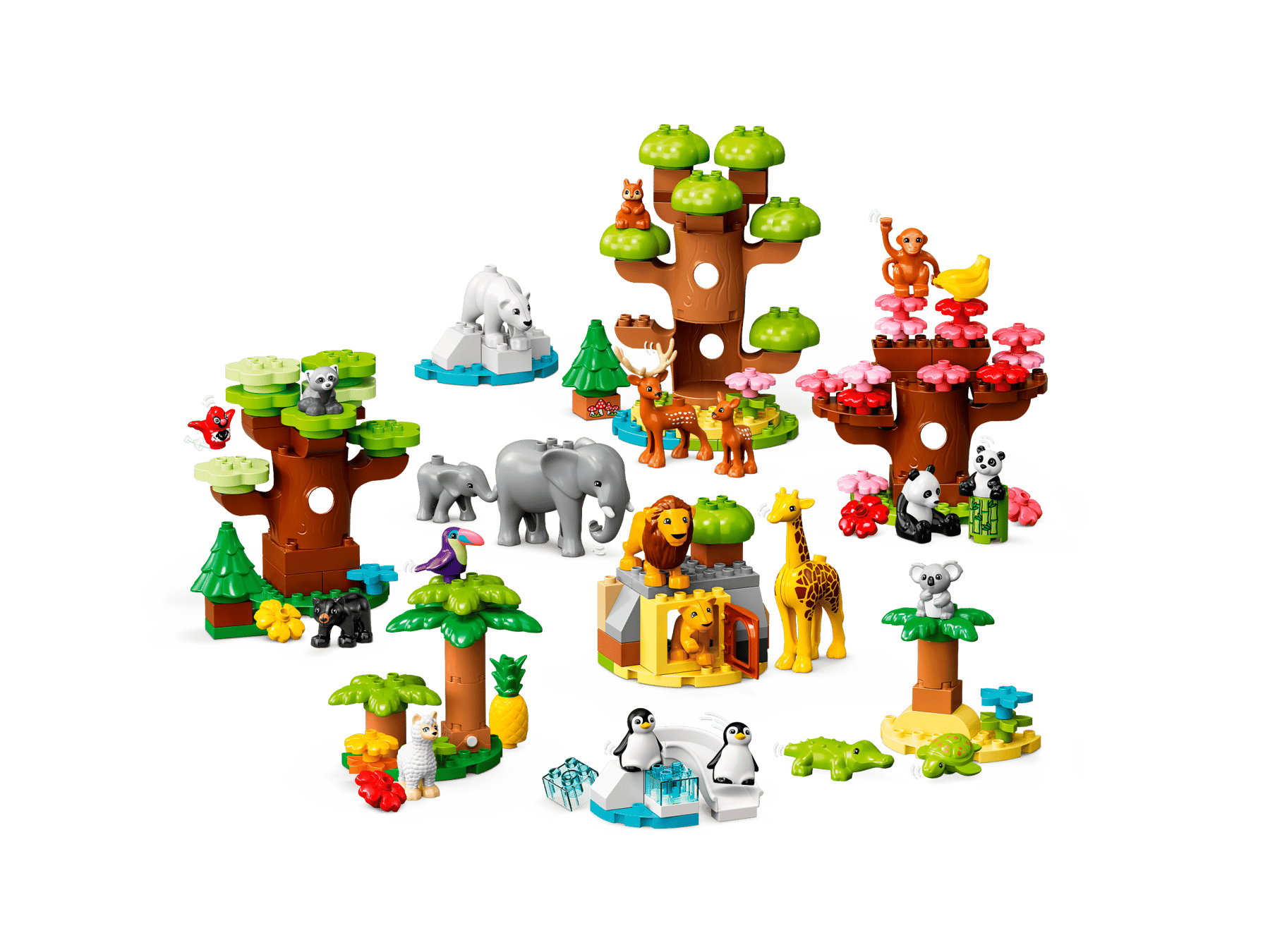 LEGO Duplo Animaux sauvages du monde 10975 - detail