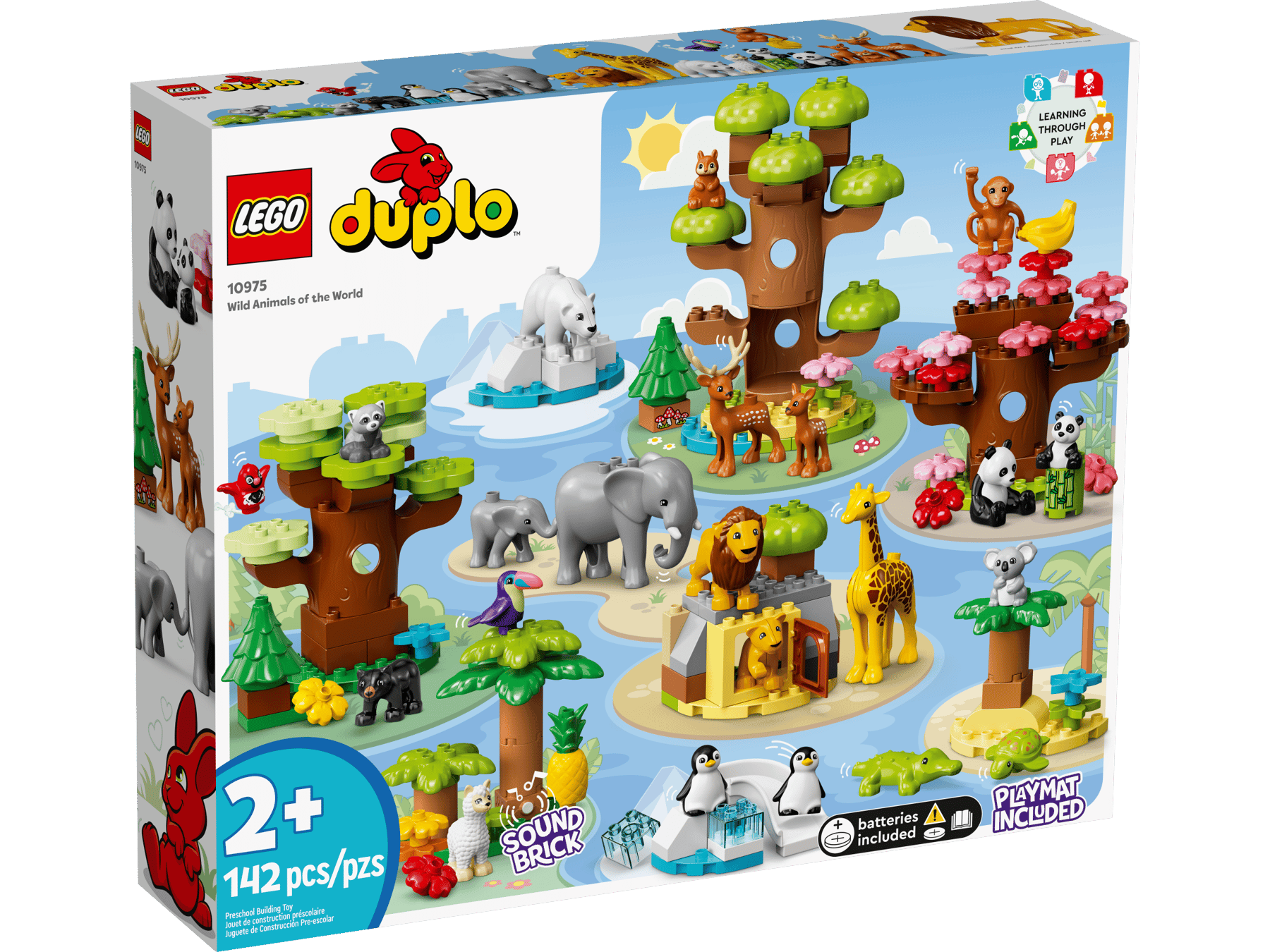 LEGO Duplo Animaux sauvages du monde 10975 - vue alternative