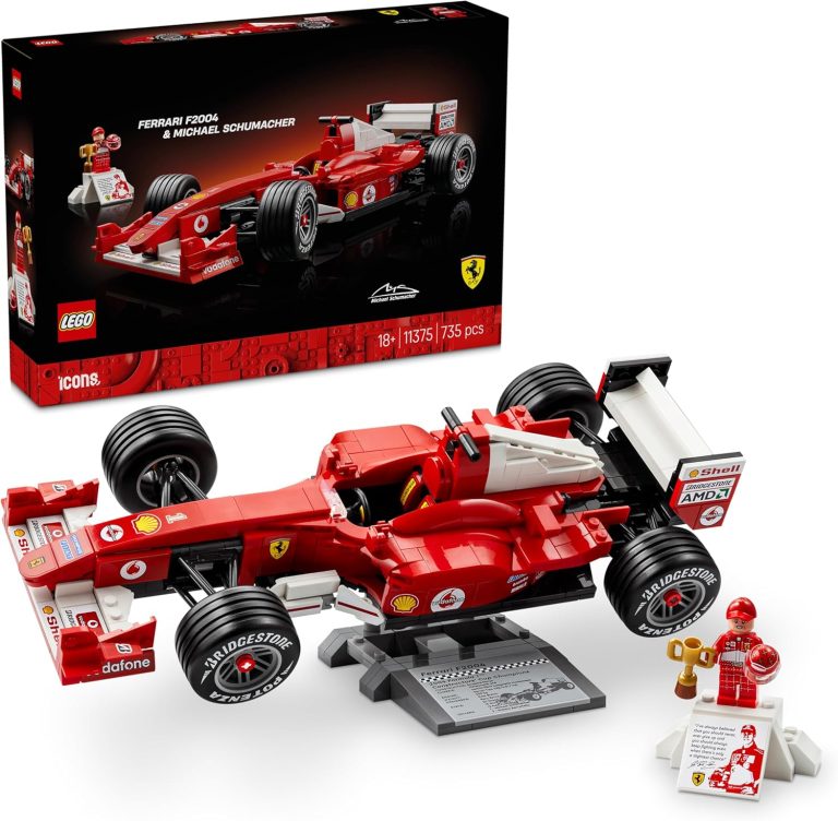 LEGO Icons Ferrari F2004 et Michael Schumacher 11375 : Avis et test