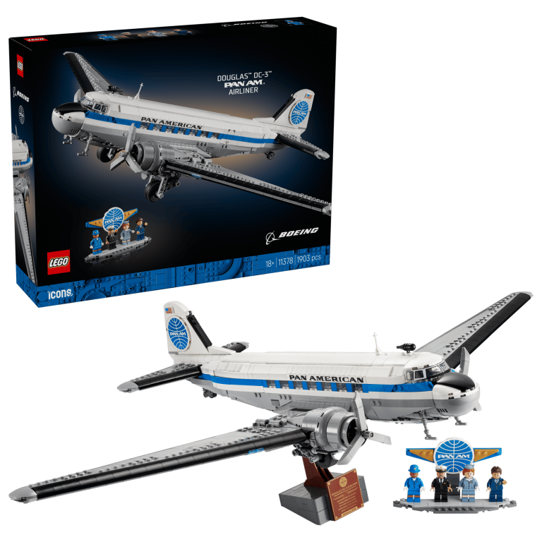 LEGO Icons Avion Douglas DC-3 PAN AM 11378 : Avis et test