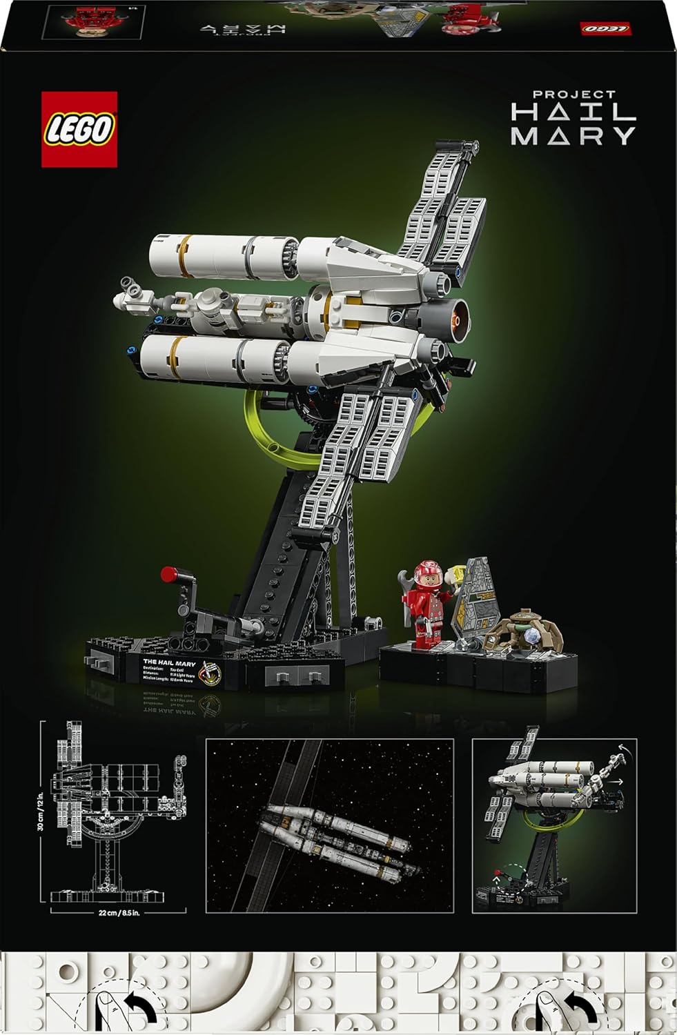 LEGO Icons Project Hail Mary 11389 - mise en scene
