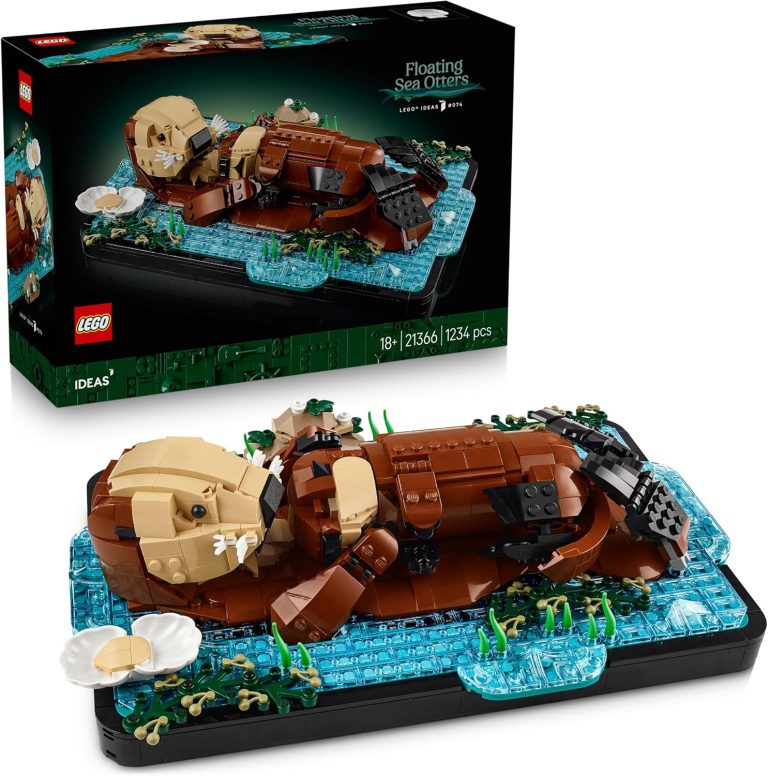 LEGO Ideas Les Loutres Câlines 21366 : Avis et test