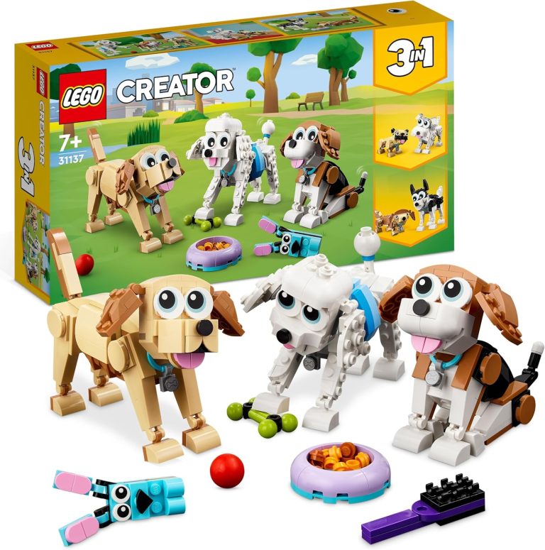 LEGO Creator 3-en-1 Adorables chiens 31137 : Avis et test