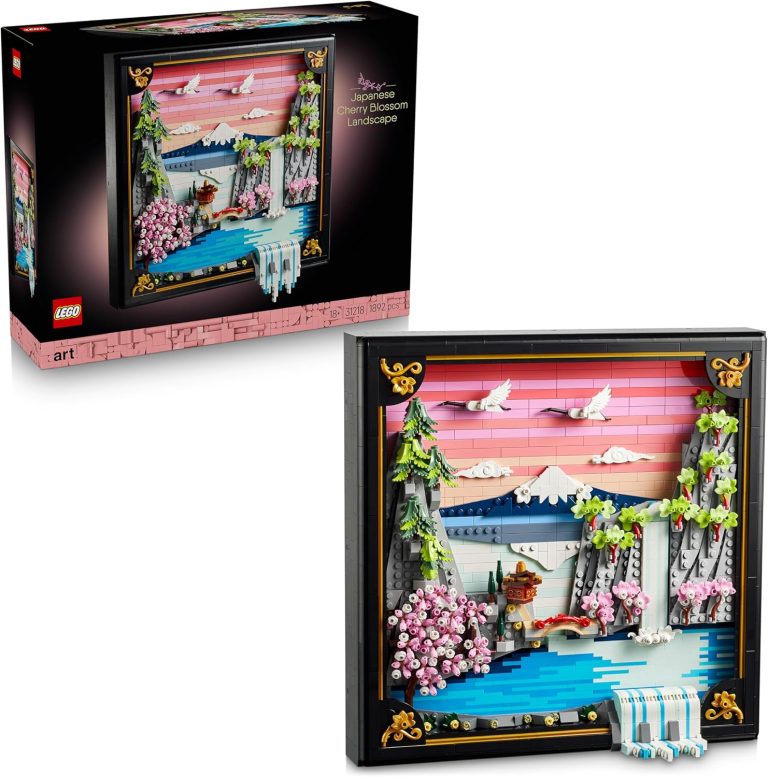 LEGO Art Les Cerisiers en Fleurs 31218 : Avis et test