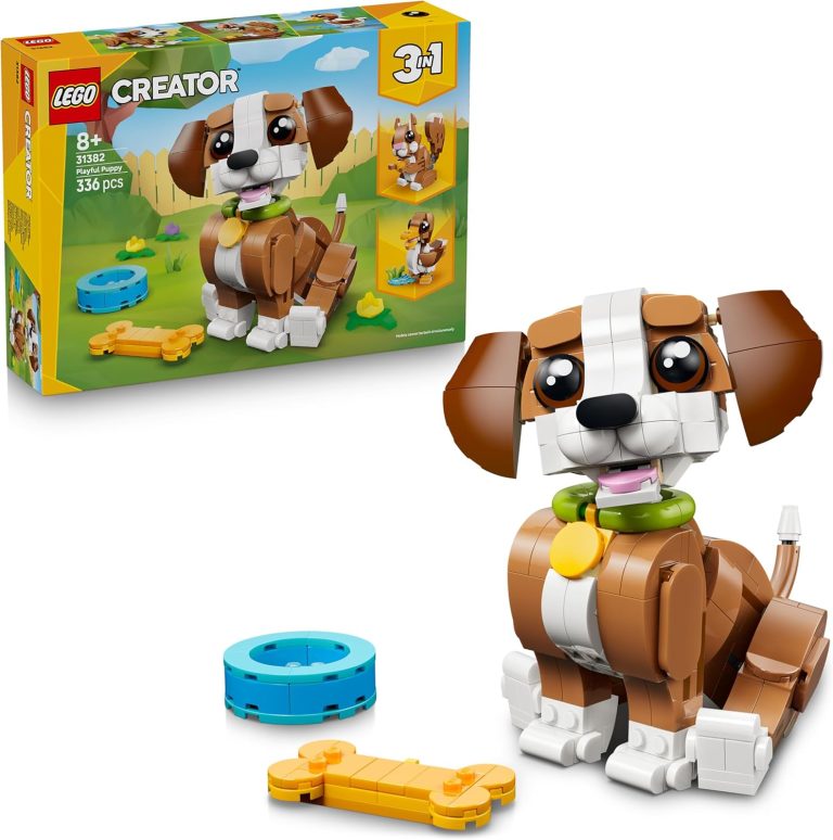 LEGO Creator 3-en-1 Les Adorables Animaux : Le Chiot Joueur 31382 : Avis et test