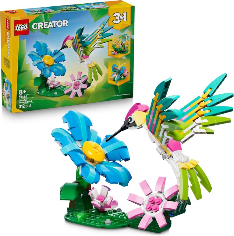 LEGO Creator 3-en-1 Animaux Sauvages : le Colibri Coloré 31384 : Avis et test