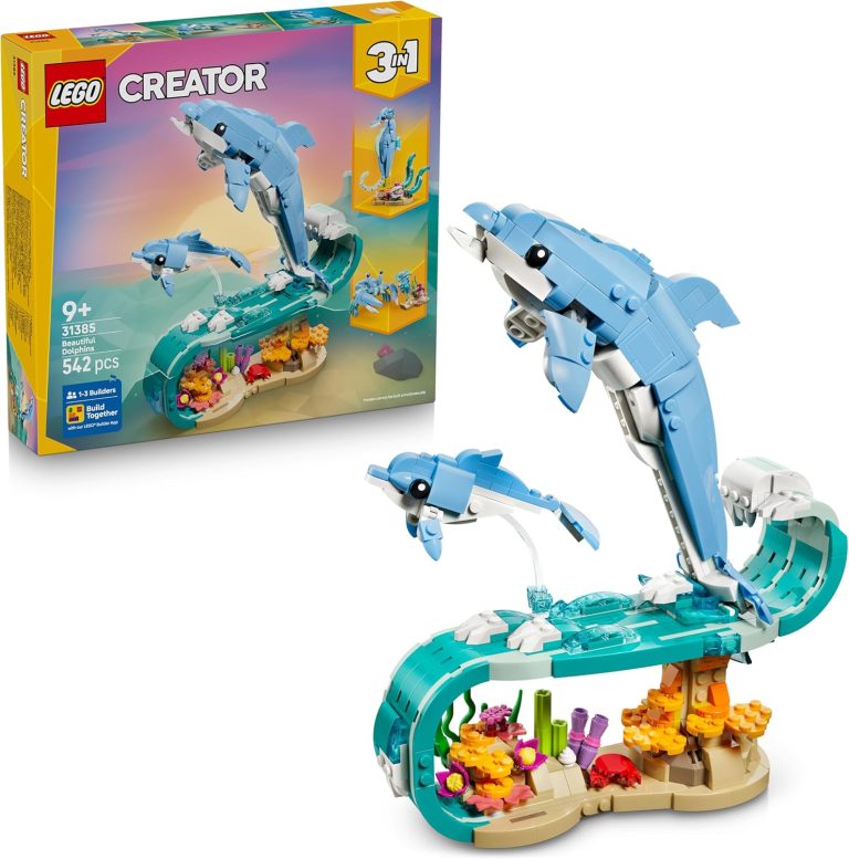 LEGO Creator 3-en-1 Animaux Marins : Les Beaux Dauphins 31385 : Avis et test