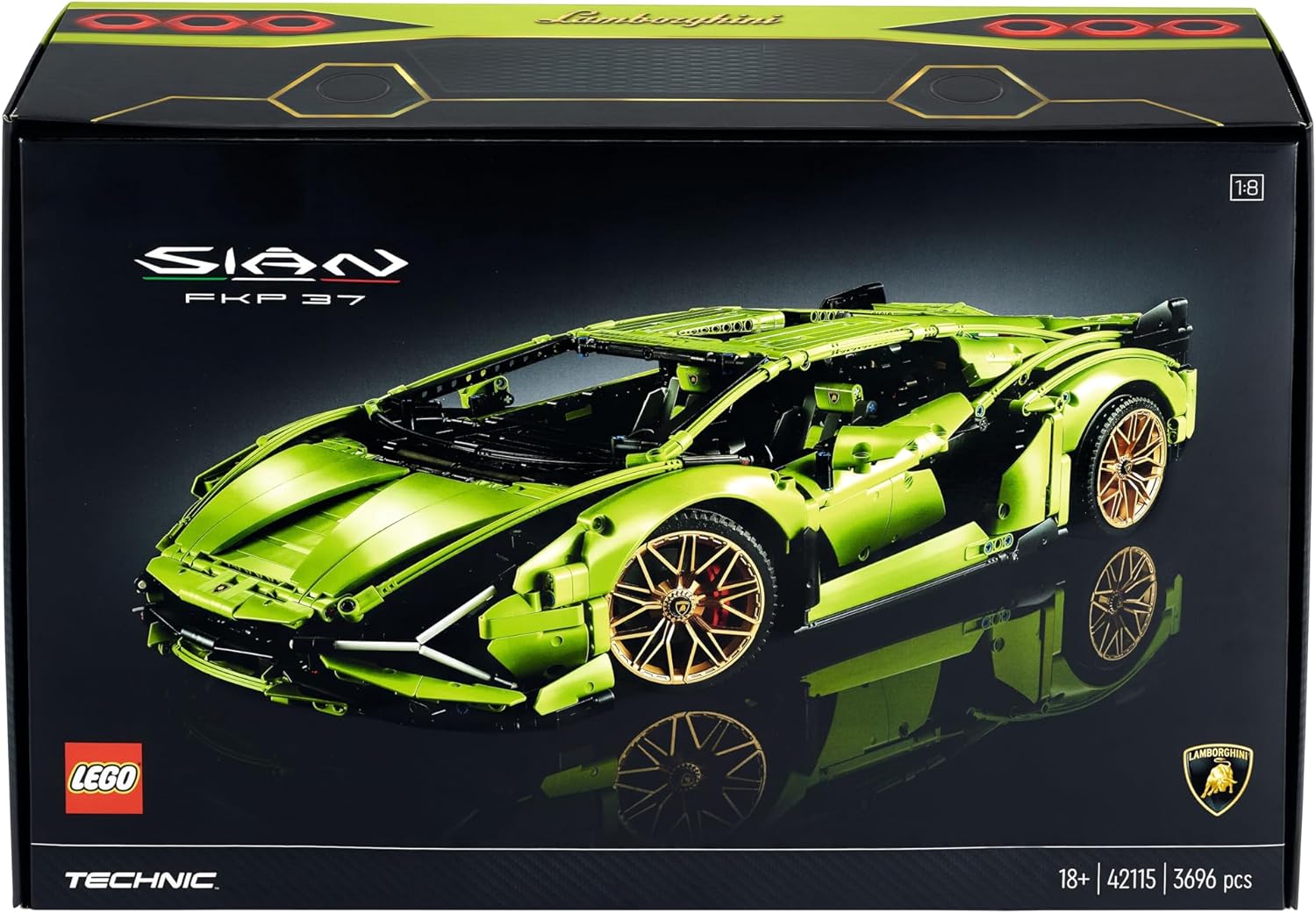 LEGO Technic Lamborghini Sián FKP 37 42115 - mise en scene