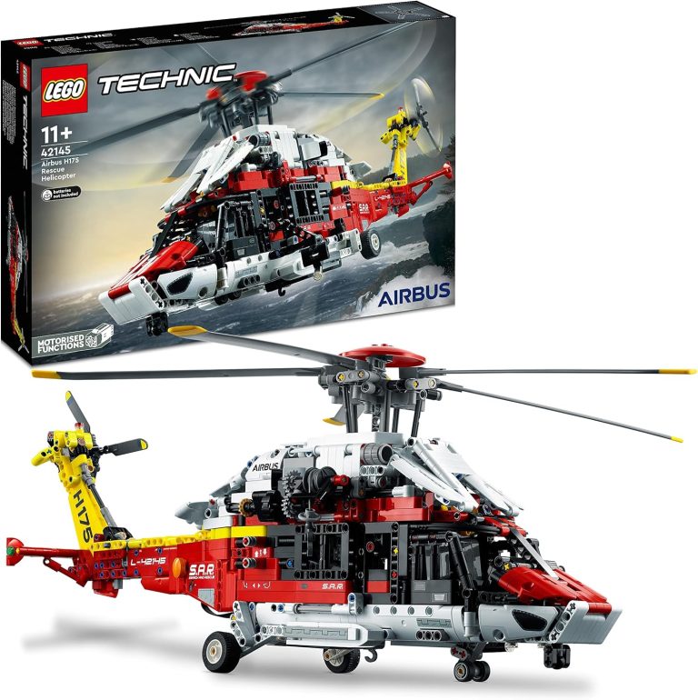 LEGO Technic L&rsquo;hélicoptère de secours Airbus H175 42145 : Avis et test