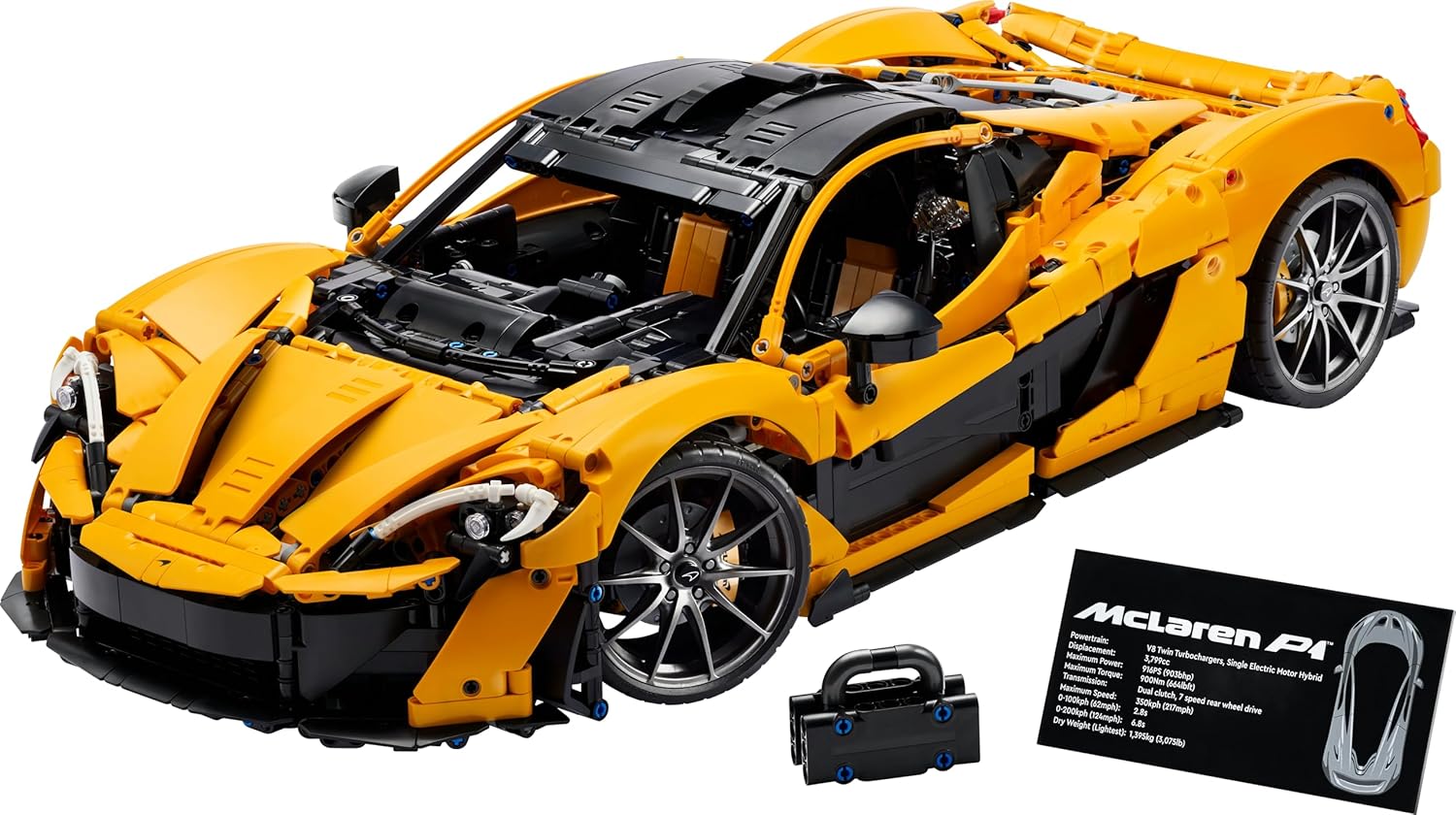 LEGO Technic McLaren P1 42172 - produit fond blanc