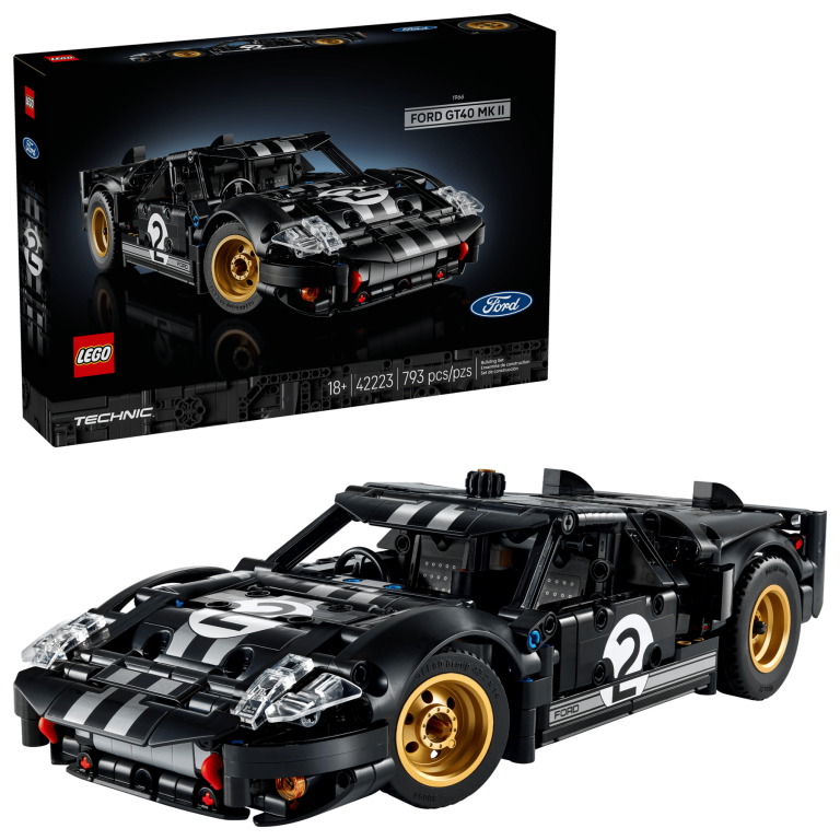 LEGO Technic La Voiture de Course 1966 Ford GT40 MKII 42223 : Avis et test