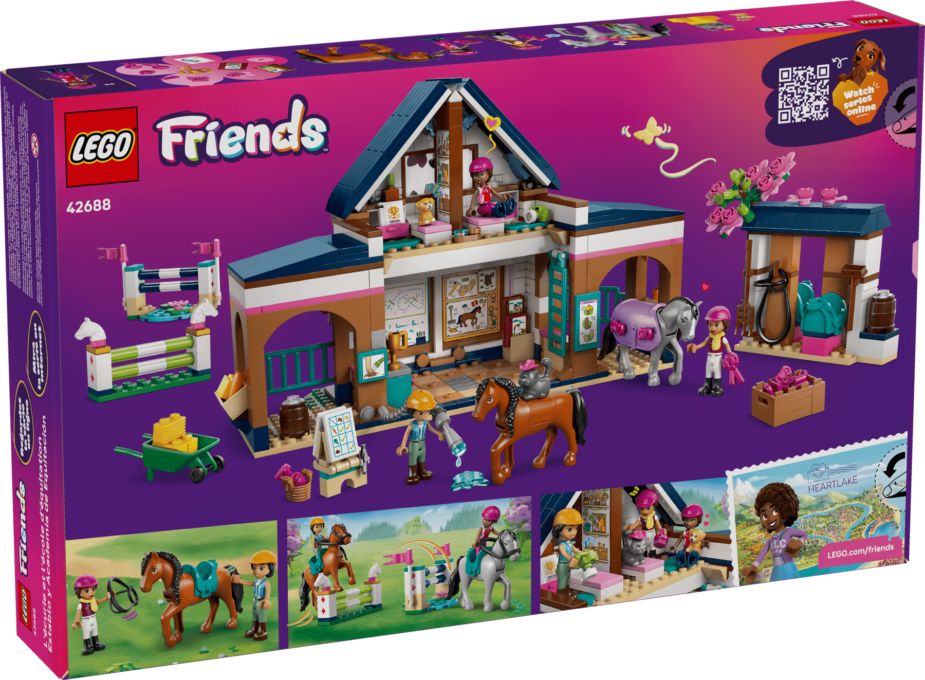 LEGO Friends Ecurie Equitation 42688 - mise en scene