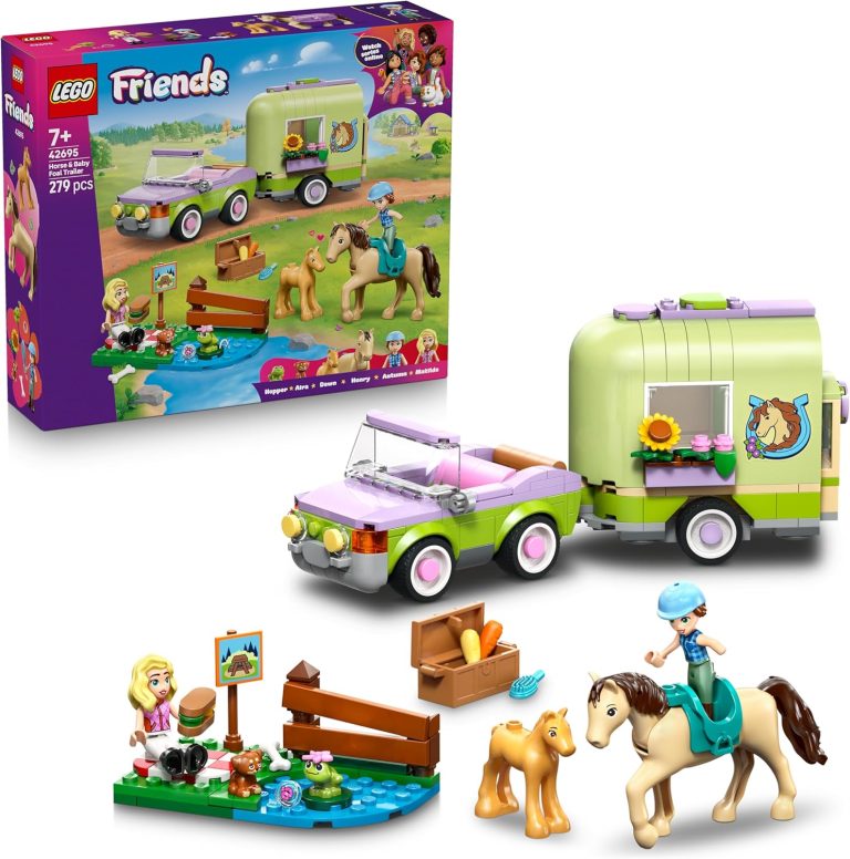 LEGO Friends La Remorque du Cheval et du Poulain 42695 : Avis et test