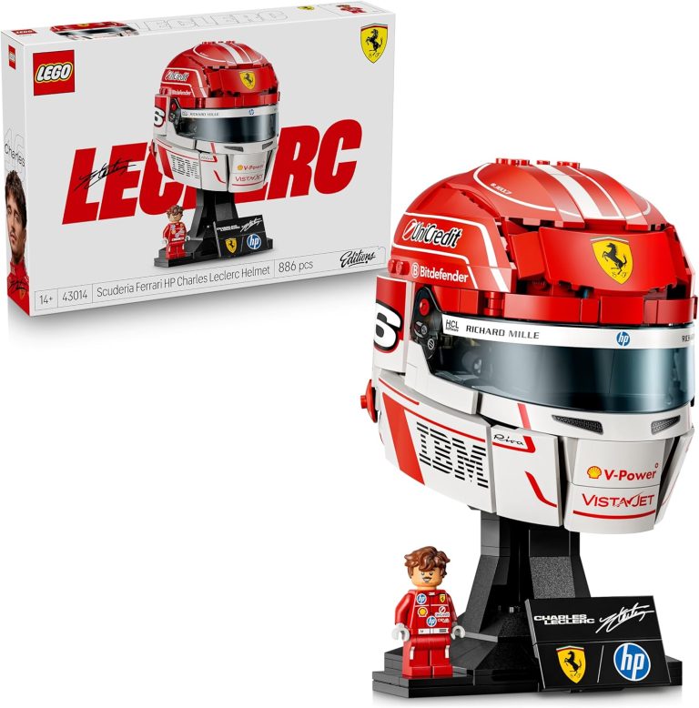 LEGO Editions Scuderia Ferrari Casque de Charles Leclerc 43014 : Avis et test