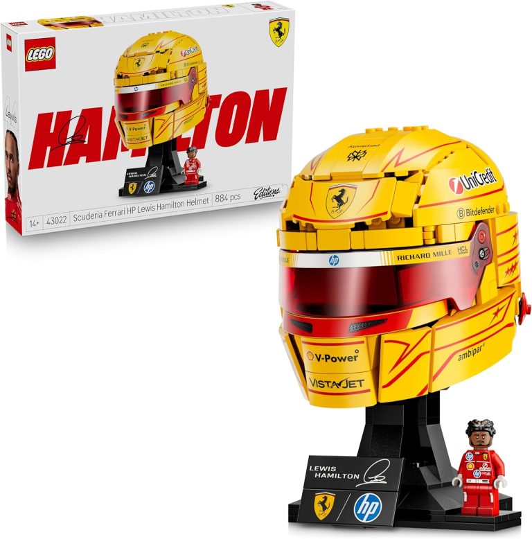 LEGO Editions Scuderia Ferrari Casque de Lewis Hamilton 43022 : Avis et test