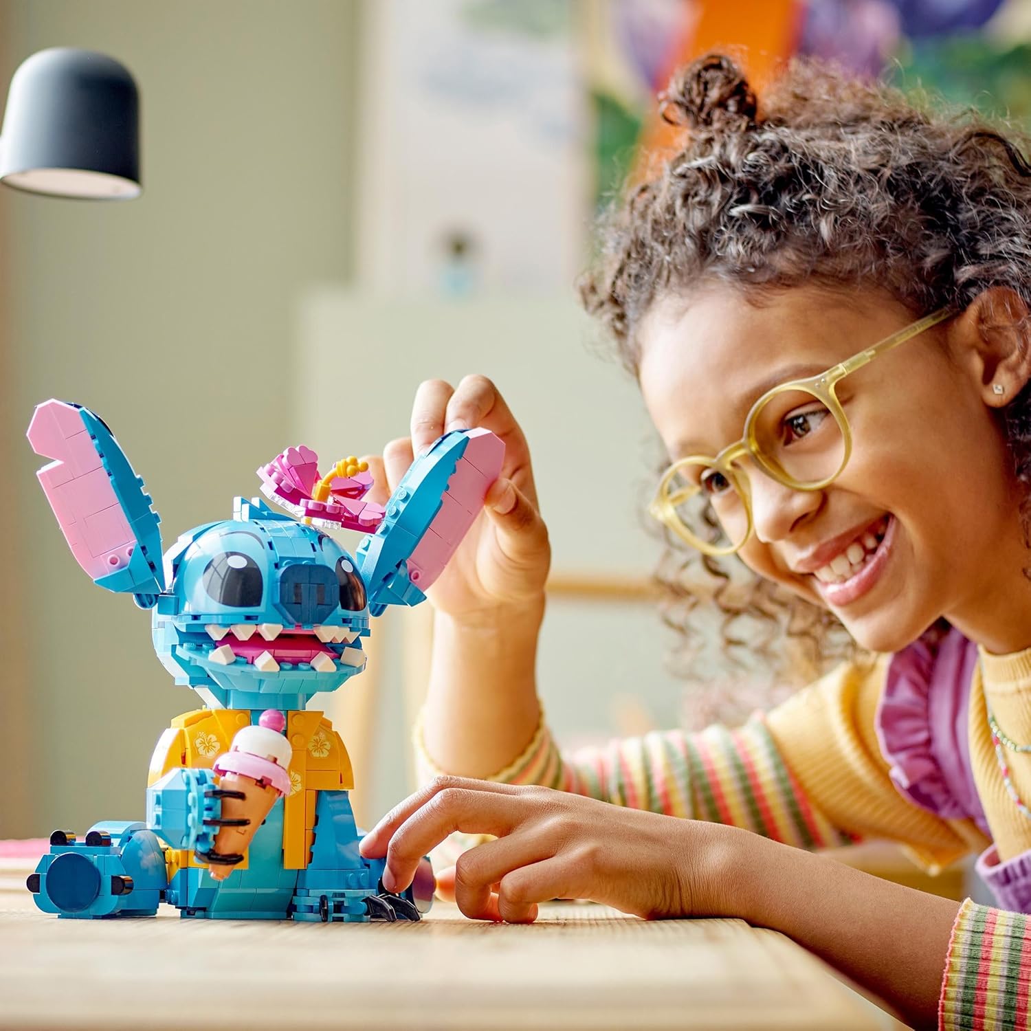 LEGO Disney Stitch 43249 - détail visage