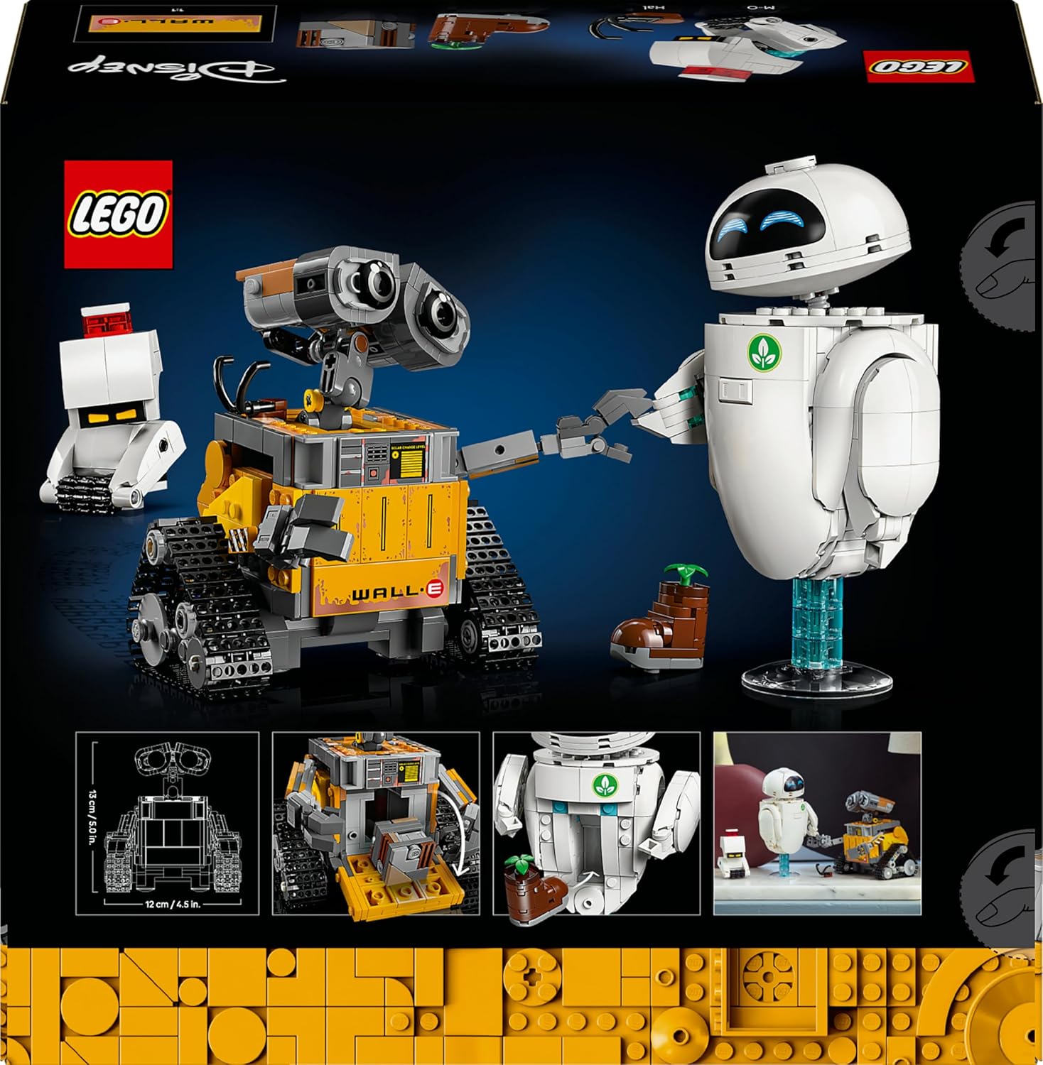 LEGO Disney Wall-E et Eve 43279 - mise en scène