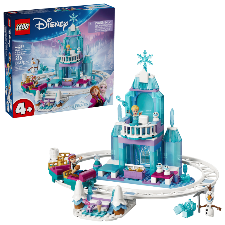 LEGO Disney Le château de glace et la piste enneigée d&rsquo;Elsa 43281 : Avis et test