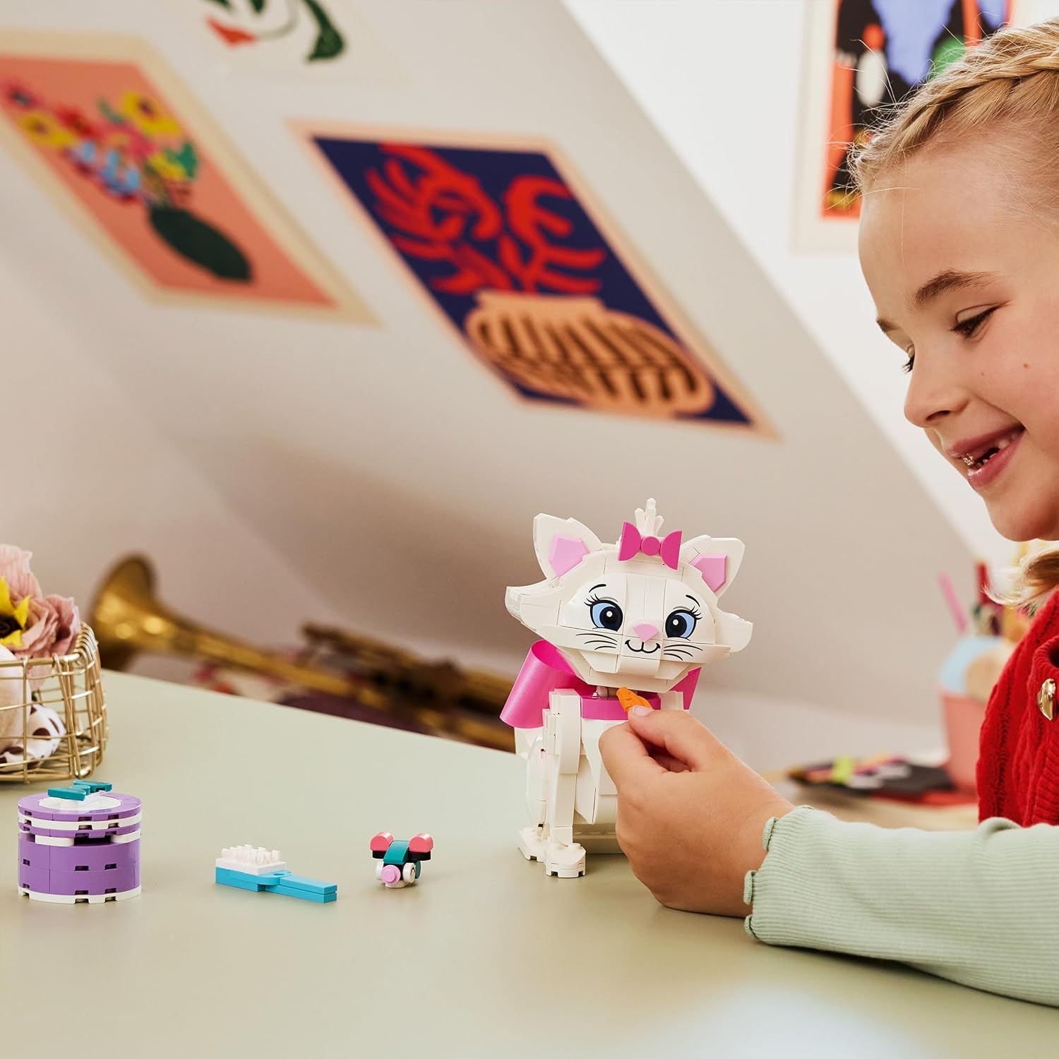 LEGO Disney Marie les Aristochats 43286 - détail