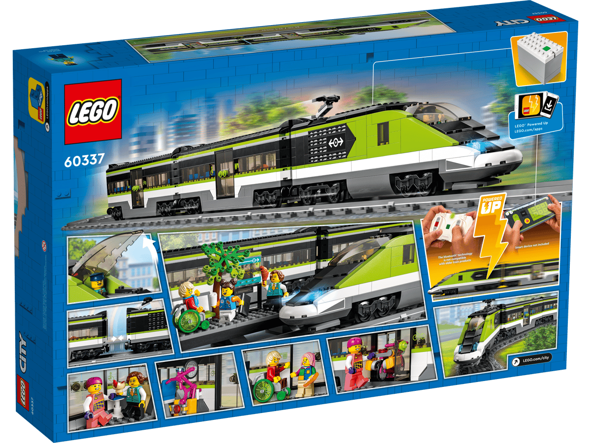 LEGO City Train de Voyageurs Express 60337 - mise en scène