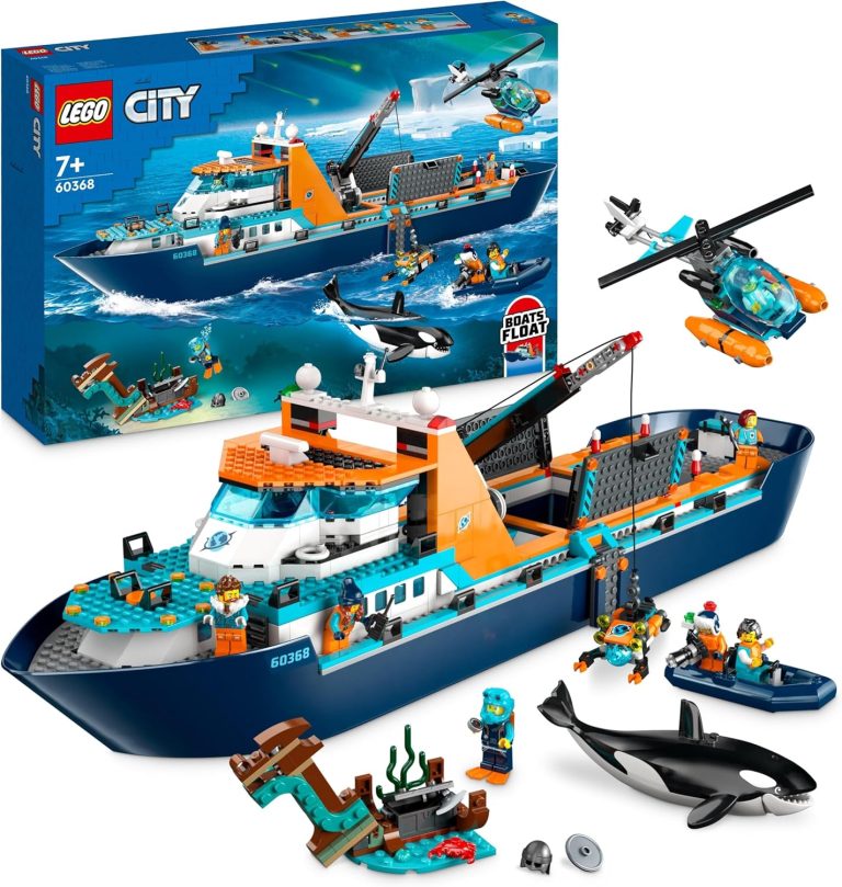 LEGO City Le Navire d&rsquo;Exploration Arctique 60368 : Avis et test