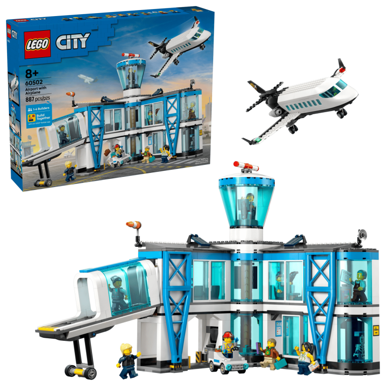 LEGO City L&rsquo;Aéroport et l&rsquo;Avion 60502 : Avis et test