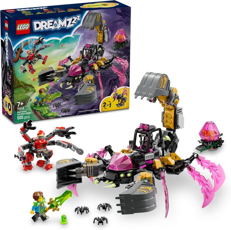 LEGO DREAMZzz La Pelleteuse Scorpion des Cauchemars 2-en-1 71513 : Avis et test