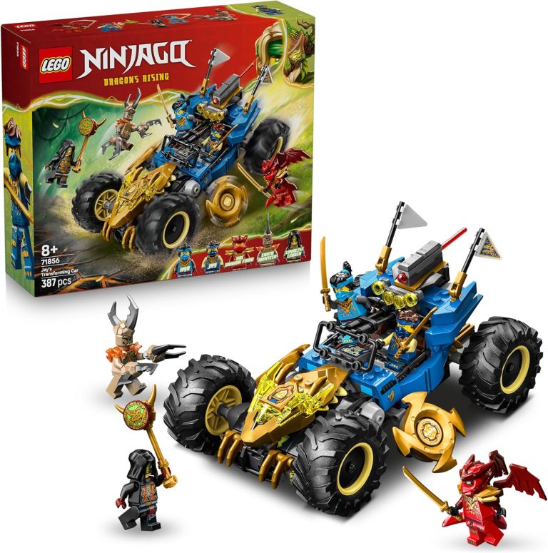 LEGO Ninjago 2-en-1 La Voiture Transformable de Jay 71856 : Avis et test