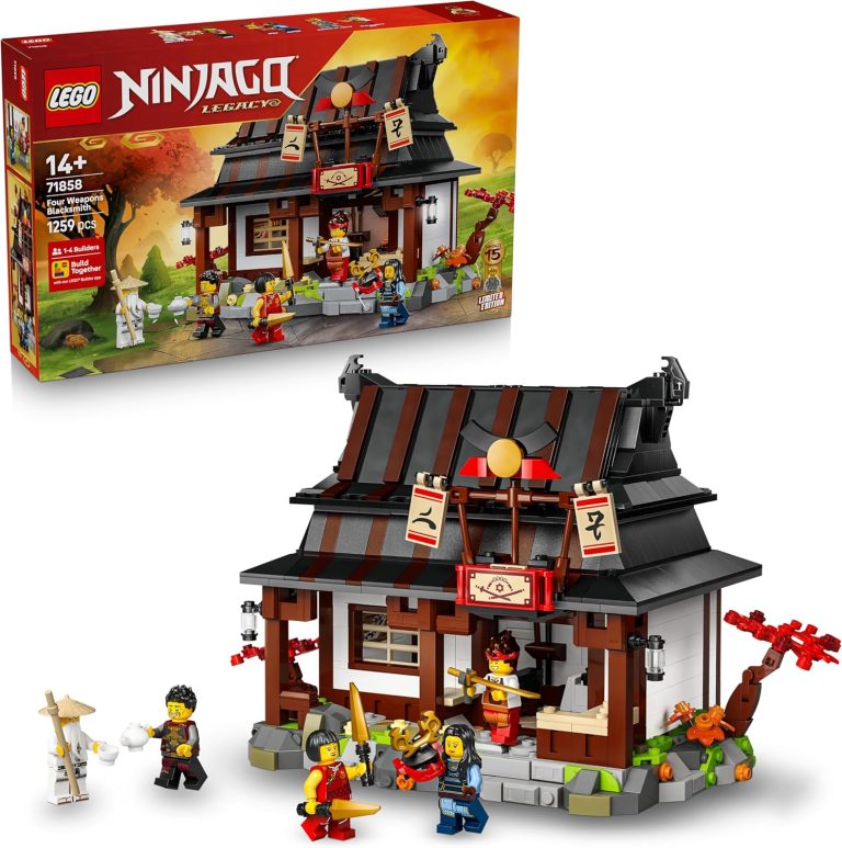 LEGO Ninjago 15e Anniversaire La Forge des Quatre Armes 71858 : Avis et test