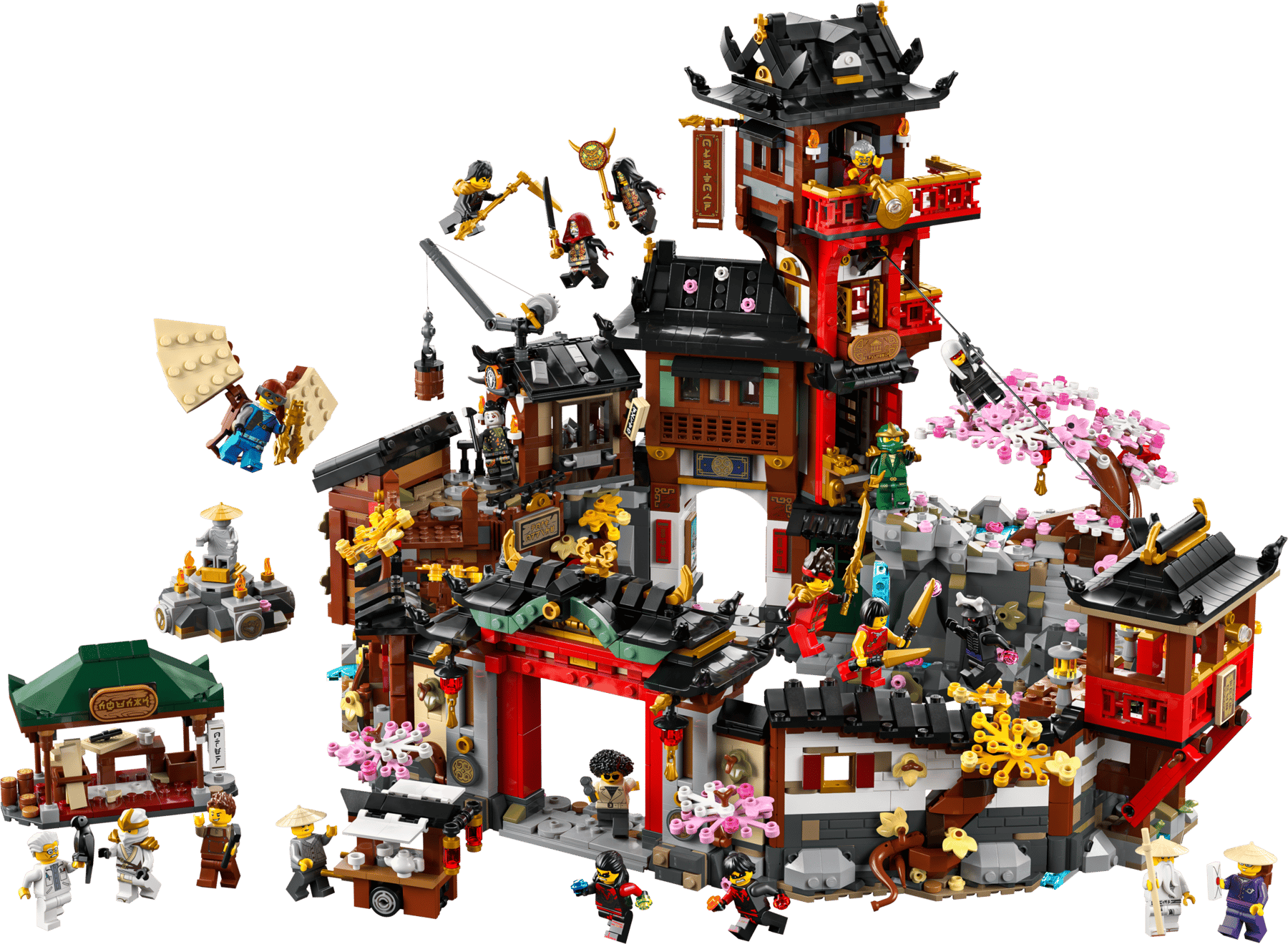 LEGO Ninjago Vieille Ville 71861 - vue alternative