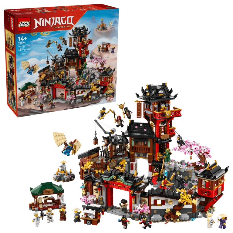 LEGO Ninjago 15e Anniversaire La Vieille Ville 71861 : Avis et test