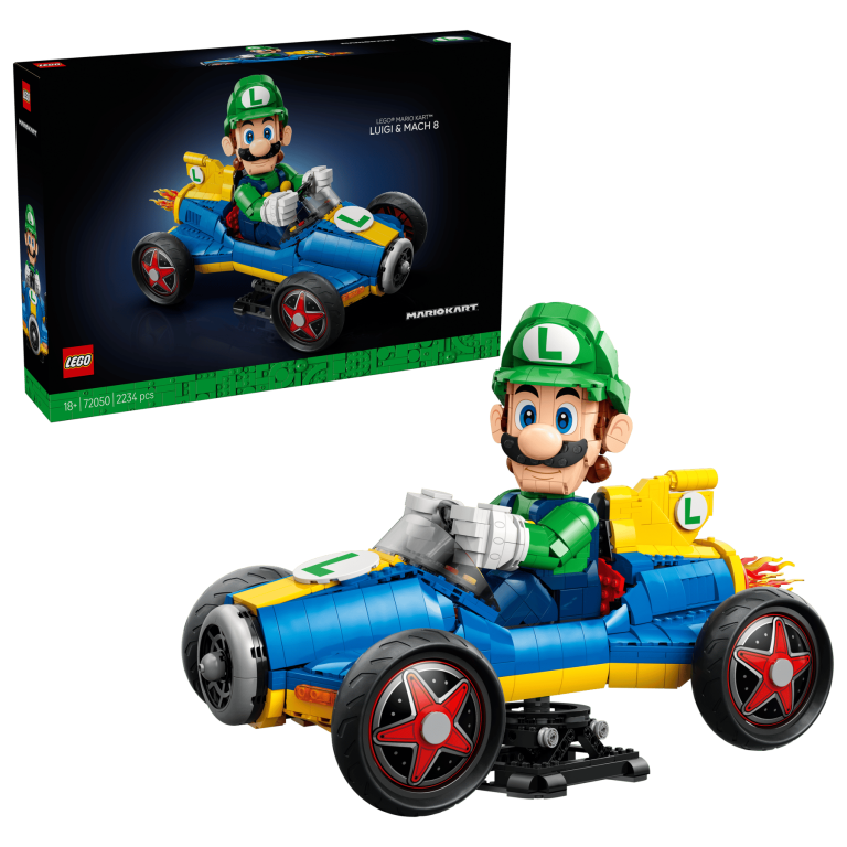 LEGO Super Mario Mario Kart Luigi et Mach 8 72050 : Avis et test