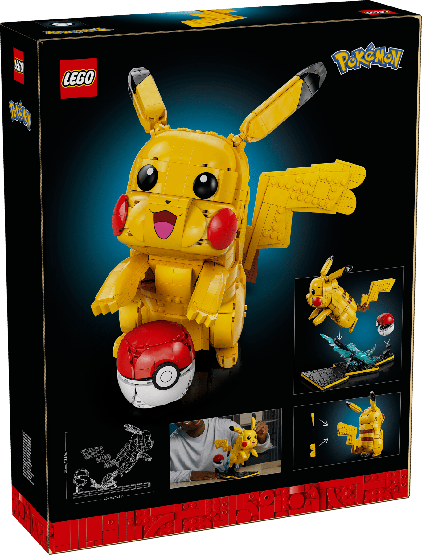 LEGO Pokémon Pikachu 72152 - mise en scène