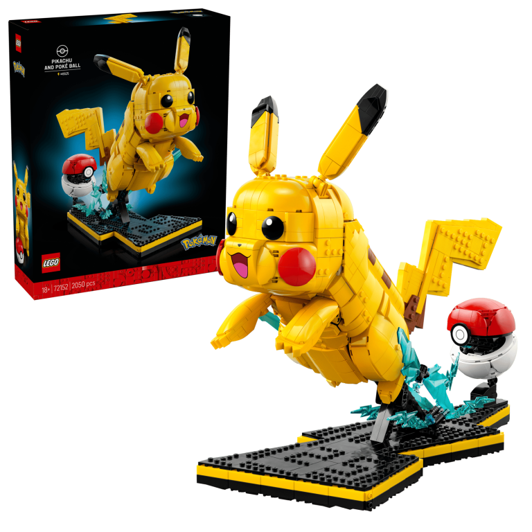 LEGO Pokémon Pikachu et Poké Ball 72152 : Avis et test