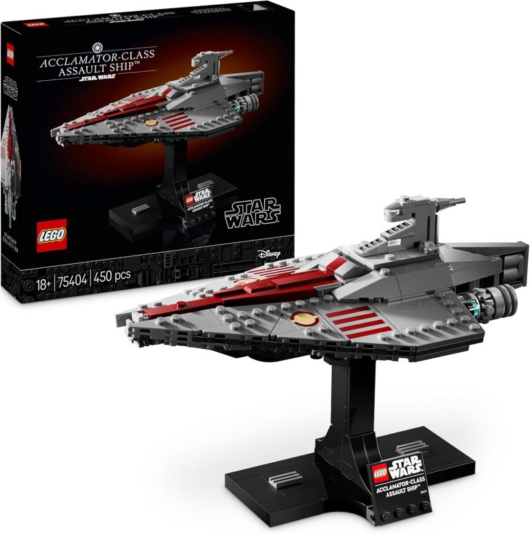 LEGO Star Wars Le transport d&rsquo;assaut de classe Acclamator 75404 : Avis et test