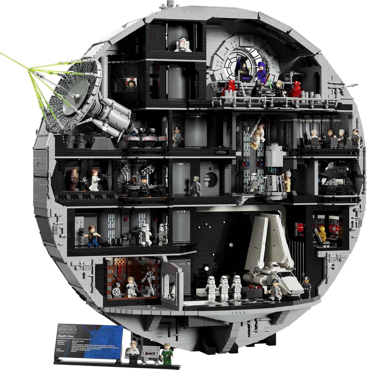 LEGO Star Wars Étoile de la Mort 75419 - vue alternative