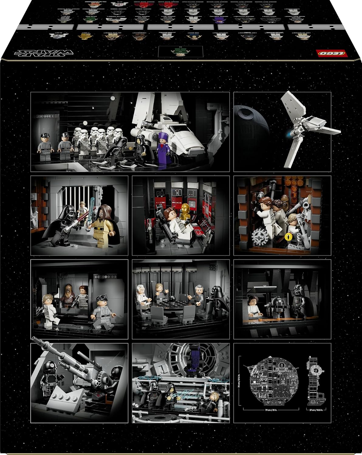 LEGO Star Wars Étoile de la Mort 75419 - mise en scène
