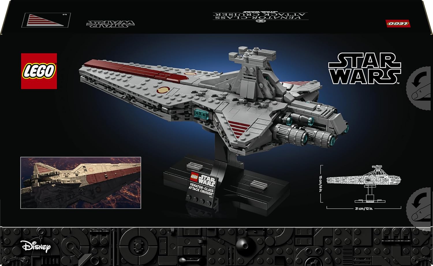 LEGO Star Wars Venator 75441 - mise en scène