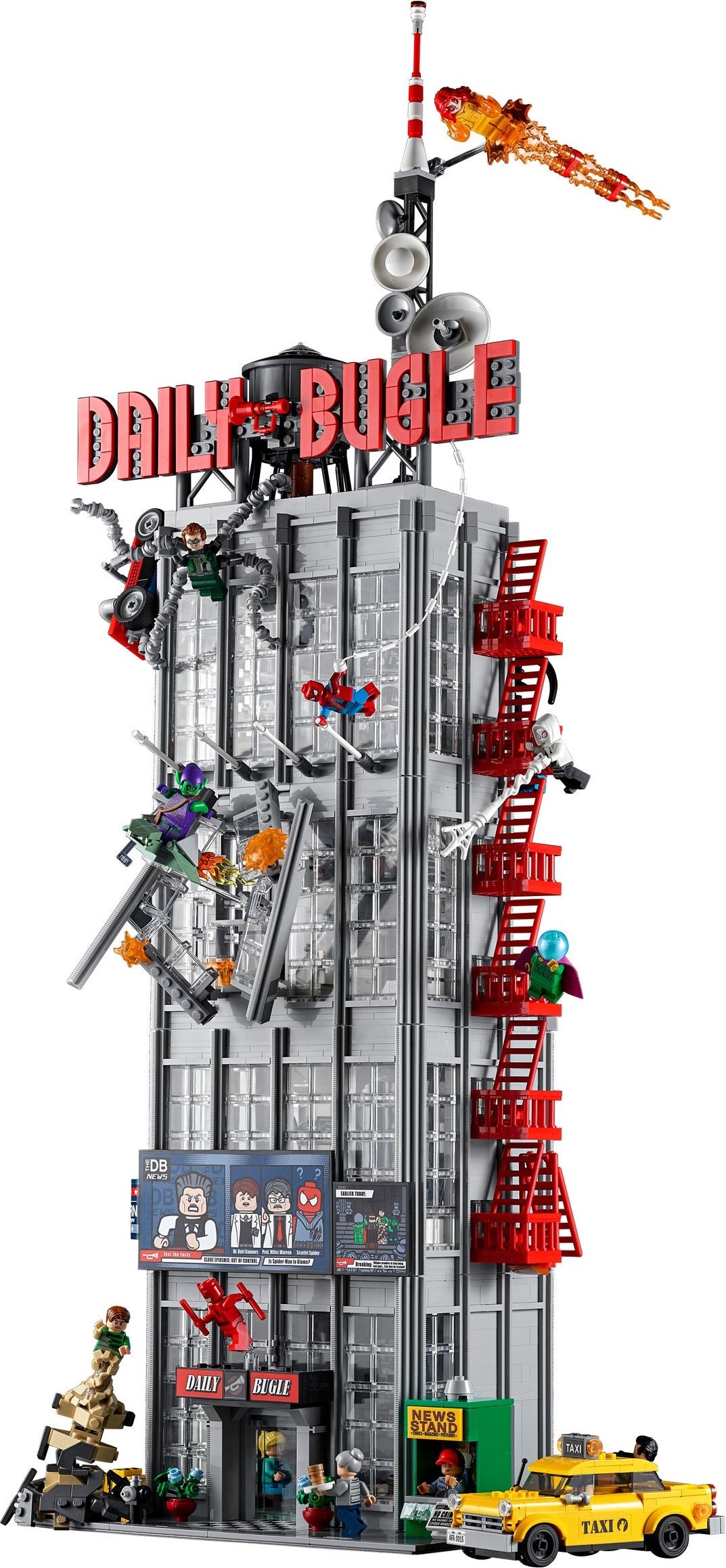 LEGO Marvel Daily Bugle Spider-Man 76178 - détail
