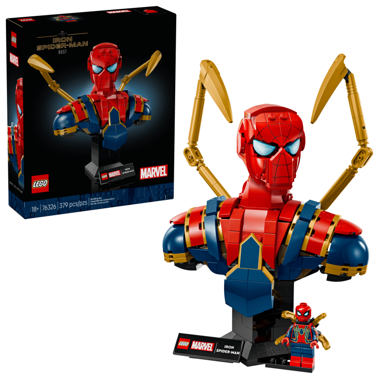 LEGO Marvel Buste d&rsquo;Iron Spider-Man 76326 : Avis et test