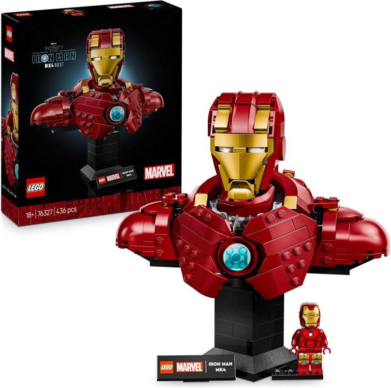 LEGO Marvel Buste d&rsquo;Iron Man MK4 76327 : Avis et test