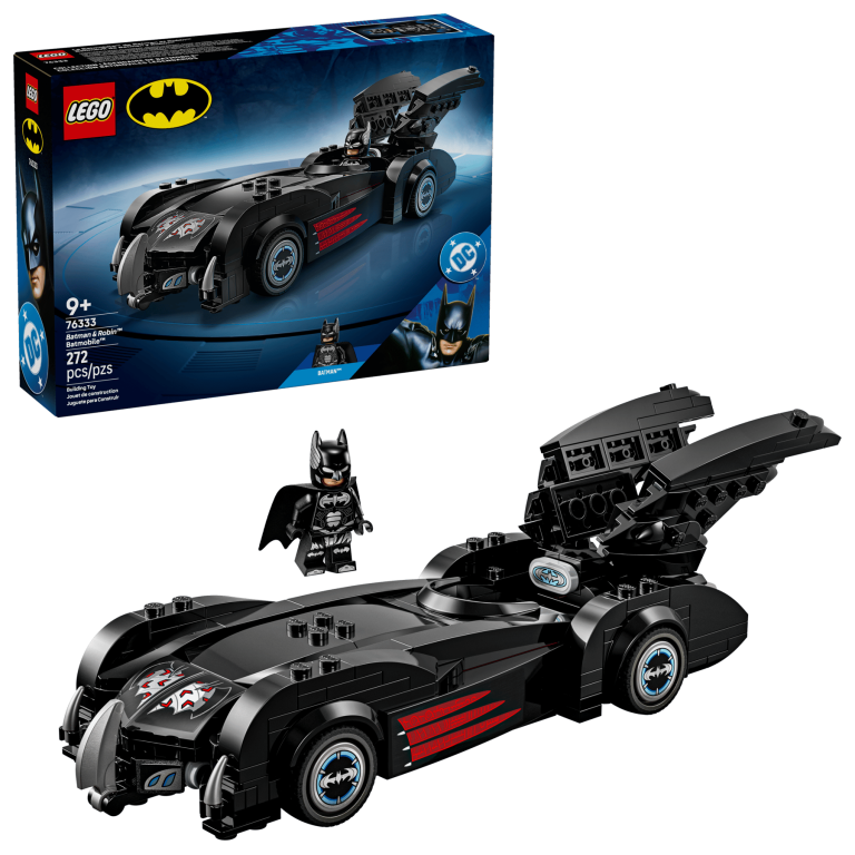 LEGO DC Batman et Robin Batmobile 76333 : Avis et test