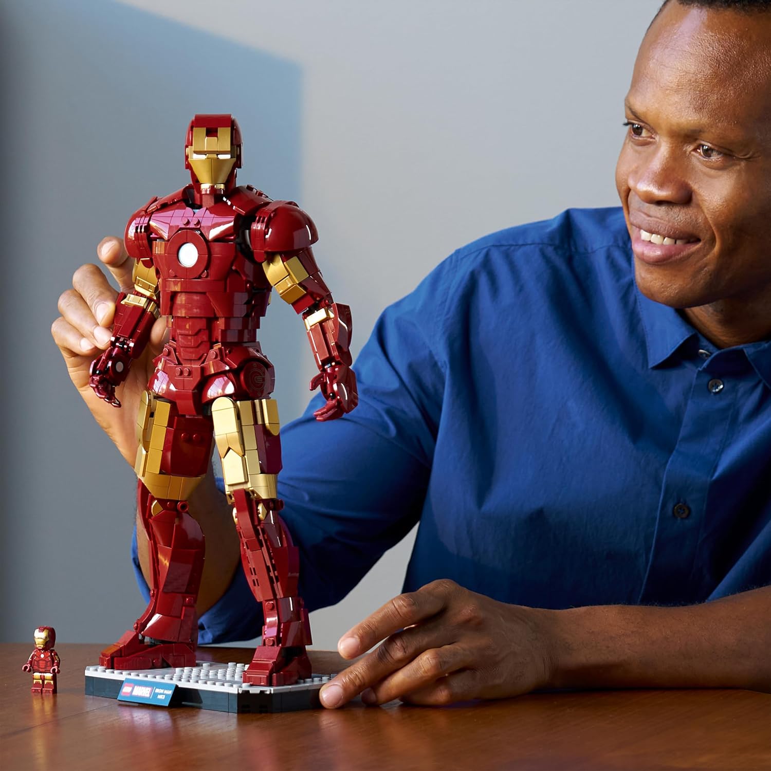 LEGO Marvel Iron Man Mark 3 76344 - détail
